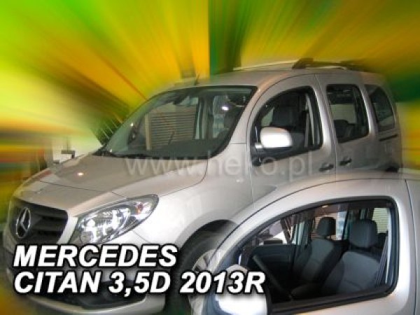 Ανεμοθραύστες Heko για Mercedes Citan W415 (2012+) 3/5 πορτο - 2 τμχ. εμπρός