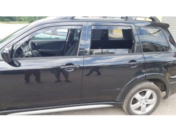 Ανεμοθραύστες Heko για Mitsubishi Outlander (2001-2006) - 4 τμχ. εμπρός και πίσω
