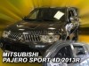 Ανεμοθραύστες Heko για Mitsubishi Pajero Sport (2013+) 5 πορτο - 4 τμχ. εμπρός και πίσω