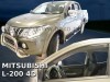 Ανεμοθραύστες Heko για Mitsubishi L-200 (2015+) 4 πορτο - 2 τμχ. εμπρός