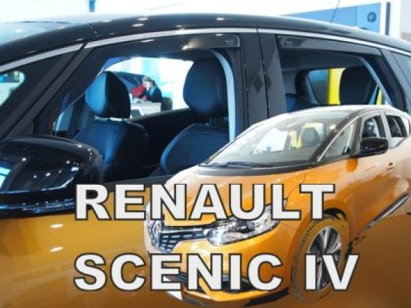 Ανεμοθραύστες Heko για Renault Scenic (2017+) - 4 τμχ εμπρός και πίσω
