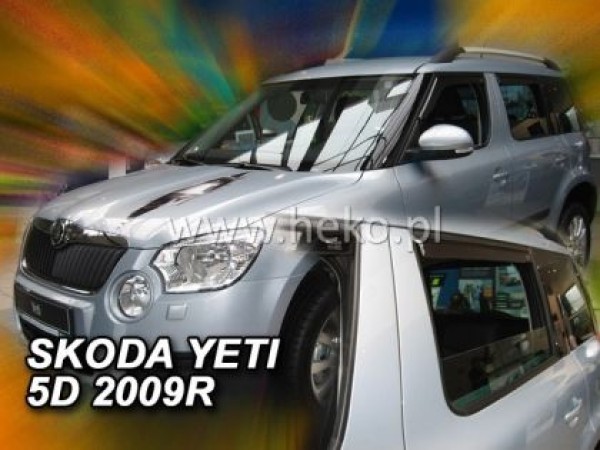 Ανεμοθραύστες Heko για Skoda Yeti (2009+) - 4 τμχ εμπρός και πίσω