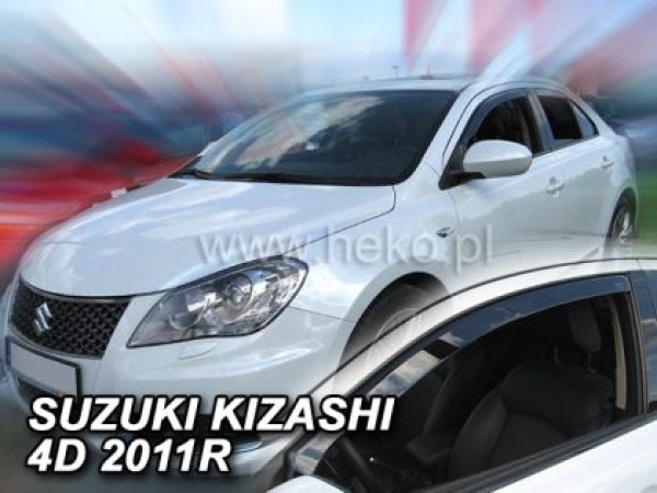 Ανεμοθραύστες Heko για Suzuki Kizashi (2010+) sedan - 2 τμχ εμπρός