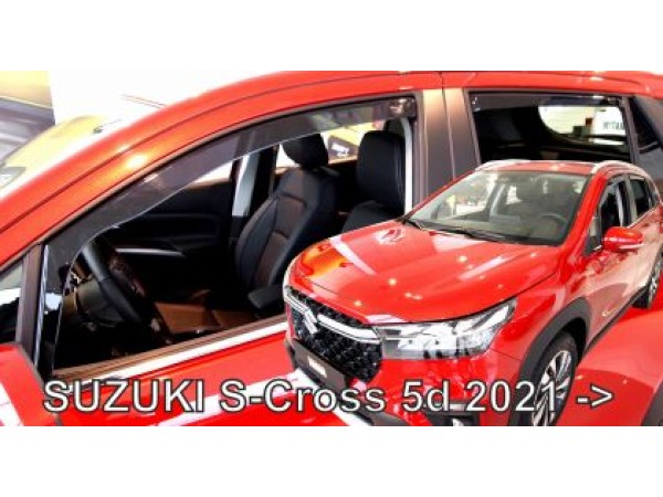 Ανεμοθραύστες Heko για Suzuki S-Cross (2021+) 5 πορτο - 4τμχ. εμπρός και πίσω