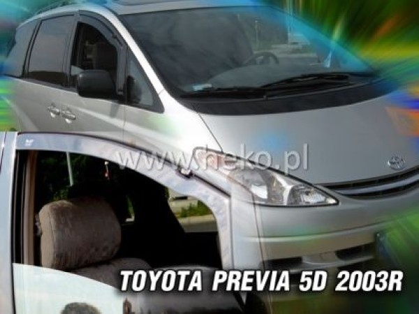 Ανεμοθραύστες Heko για Toyota Previa (1990-1999) 3 / 4 πορτο - 2 τμχ. εμπρός - αυτοκόλλητοι