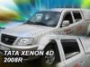 Ανεμοθραύστες Heko για Tata Xenon (2007+) 4 πορτο - 4τμχ. εμπρός και πίσω