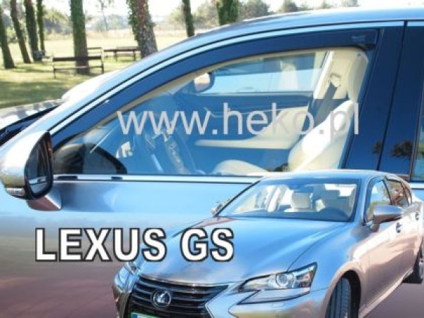 Ανεμοθραύστες Heko για Lexus GS (2012+) sedan - 2 τμχ. εμπρός