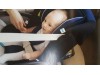 Παιδικό κάθισμα αυτοκινήτου με χερούλι Junior - Bambini - μαύρο χρώμα