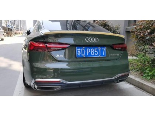 Αεροτομή πορτ μπαγκάζ για Audi A5 coupe (2016+) - μαύρη γυαλιστερή