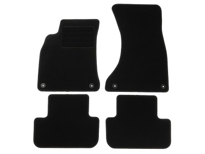 Πατάκια μοκέτα για Audi A4 B8 8K 2008-2015 - Texer Basic - 4τμχ.
