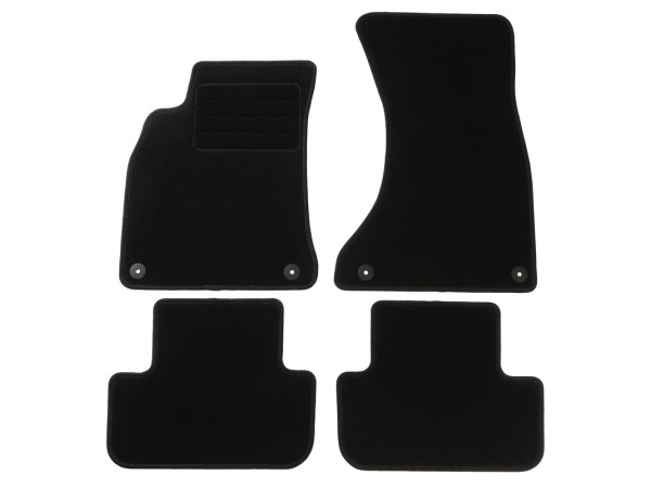 Πατάκια μοκέτα για Audi A4 B8 8K 2008-2015 - Texer Basic - 4τμχ.