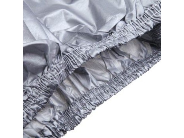 Κουκούλα αυτοκινήτου 432 x 165 x 119 cm - γκρι χρώμα - Μ - 1 τμχ.
