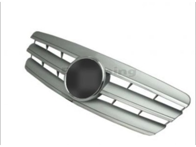 Μάσκα για Mercedes W203 (2000-2007) - CL look χρωμίου χωρίς σήμα