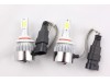 Led λάμπες 9005 για μεσαία ή μεγάλα φώτα 7600 lumen , 36 Watt - COB 6000K - 2τμχ.