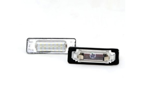 Πλαφονιέρα πίσω πινακίδας για Mercedes W210 / W202 - led, 86x28 mm - 2 τμχ.