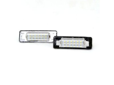 Πλαφονιέρα πίσω πινακίδας για Mercedes W210 / W202 - led, 86x28 mm - 2 τμχ.