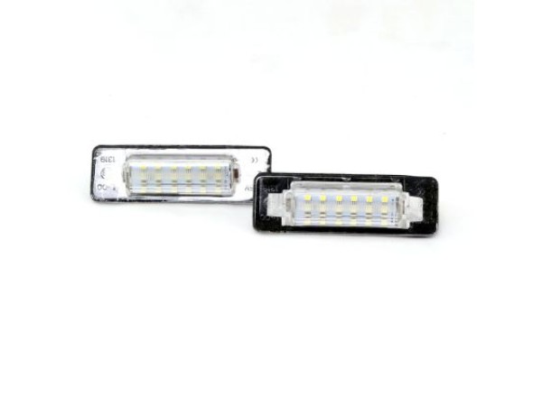 Πλαφονιέρα πίσω πινακίδας για Mercedes W210 / W202 - led, 86x28 mm - 2 τμχ.