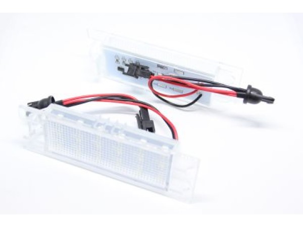 Πλαφονιέρα πίσω πινακίδας για OPEL ZAFIRA B / ASTRA H / ASTRA K / VECTRA C / CORSA D / INSIGNIA / HYUNDAI IX35 - 2 τμχ.