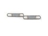 Πλαφονιέρα πίσω πινακίδας για Mercedes W124 / W201 (1982-1998) / W202 C-CLASS (1993-1996), 105x22 mm - 2 τμχ.