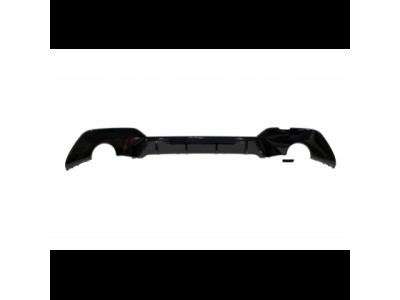 Diffuser για 2 εξατμίσεις για BMW F30 (2011+) - M pack