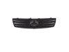 Μάσκα για Mercedes W203 (2000-2007) - 4 γρίλιες μαύρες