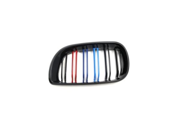 Μάσκα για BMW E46 sedan / combi (2001+) - διπλή 3 colors - 2τμχ.