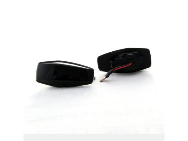 Led φλας φτερού για Hyundai i20 / Getz / Lantra / Sonata / Tucson / Terracan / Coupe / Trajet / Matrix - φιμέ με τρεχούμενο φλας - σετ 2τμχ.