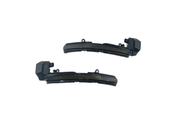 Τρεχούμενα led φλας για καθρέφτες για Jaguar XE(2015-2020), XF(2008-2015), XJ(2015-2020), F-TYPE (2013-2020), I-Pace (2018-2020), XK (2007-2014) - φιμέ με τρεχούμενο φλας - σετ 2τμχ.