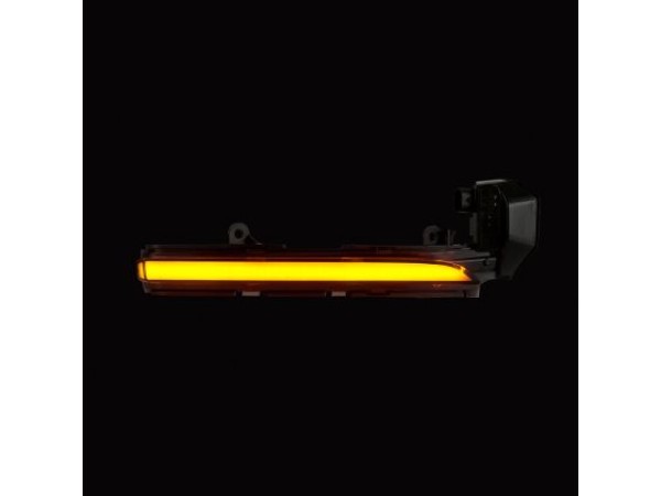 Τρεχούμενα led φλας για καθρέφτες για Jaguar XE(2015-2020), XF(2008-2015), XJ(2015-2020), F-TYPE (2013-2020), I-Pace (2018-2020), XK (2007-2014) - φιμέ με τρεχούμενο φλας - σετ 2τμχ.
