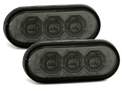 Led φλας φτερού για Vw / Ford / Seat - φιμέ - σετ 2τμχ.