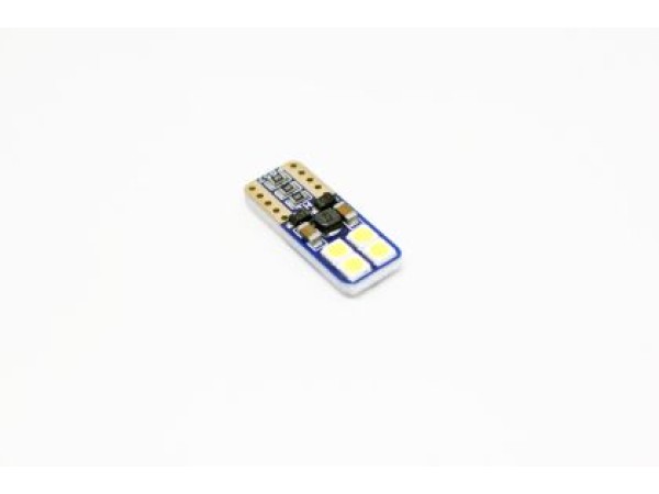 Led λάμπα T10 με 8 smd 3030 12-30V canbus - 1 τμχ.