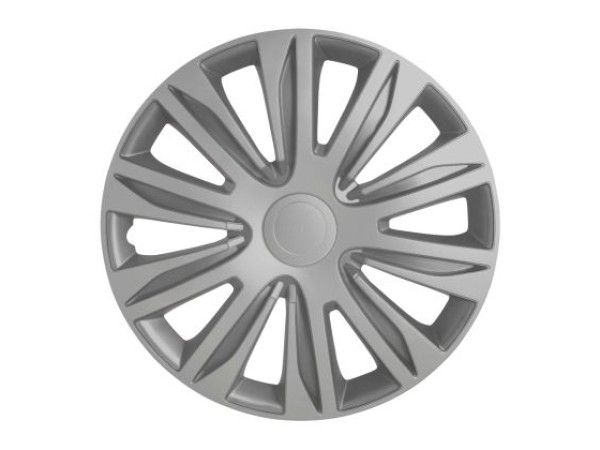 Τάσια αυτοκινήτου WJ-5083-15-A - 15" ιντσών - Ασημί - 4 τμχ.