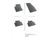 Λαστιχένια πατάκια Frogum για Volvo S40 / V50 / C30 (2004-2012) - 4τμχ.