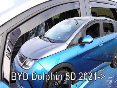 Ανεμοθραύστες Heko για BYD Dolphin (2021+) - 4τμχ. εμπρός και πίσω Ανεμοθραύστες Heko για BYD Dolphin (2021+) - 4τμχ. εμπρός και πίσω