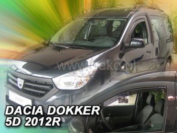 Ανεμοθραύστες Heko για Dacia Lodgy / Dokker (2012+) 4/5 πορτο - 2 τμχ. εμπρός