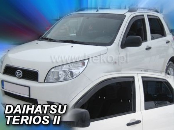Ανεμοθραύστες Heko για Daihatsu Terios II (2006-2013) 5 πορτο - 4 τμχ. εμπρός και πίσω