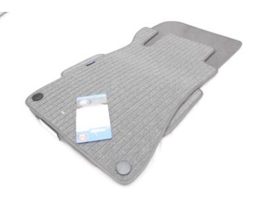 Πατάκια μοκέτα Petex Petex για Mercedes W203 (2000-2007) γκρι - 4τμχ.