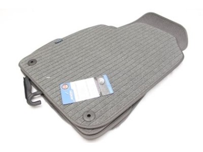 Πατάκια μοκέτα Petex για AUDI A6 C5 (1997-2004) - γκρι χρώμα 4τμχ.