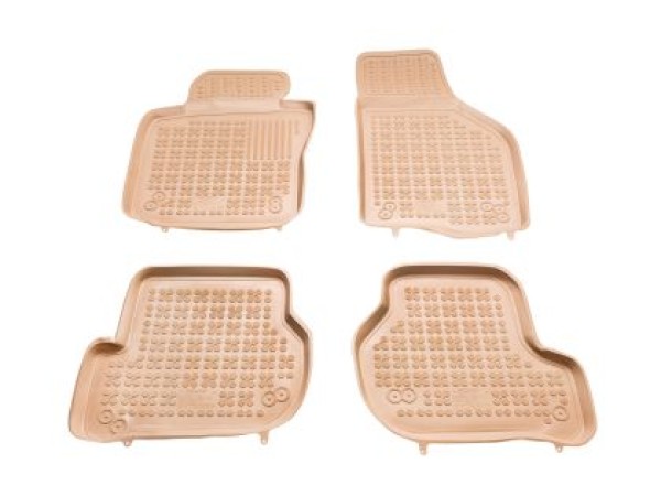 Λαστιχένια πατάκια Rezaw-Plast για VW Golf 5 / 6 / VW Jetta / Seat Leon (2004-2012) / VW Scirocco / Skoda Octavia 2 (2004-2013) - τύπου σκαφάκι - μπεζ - 4τμχ. Λαστιχένια πατάκια Rezaw-Plast για VW Golf 5 / 6 / VW Jetta / Seat Leon (2004-2012) / VW Scirocco / Skoda Octavia 2 (2004-2013) - τύπου σκαφάκι - μπεζ - 4τμχ.
