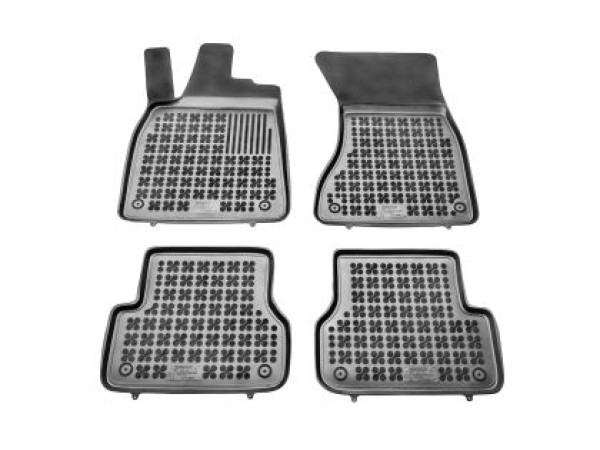 Λαστιχένια πατάκια Rezaw-Plast για Audi AUDI A6 C7 (2011-2018) / A7 (2010-2017) - τύπου σκαφάκι - 4τμχ.