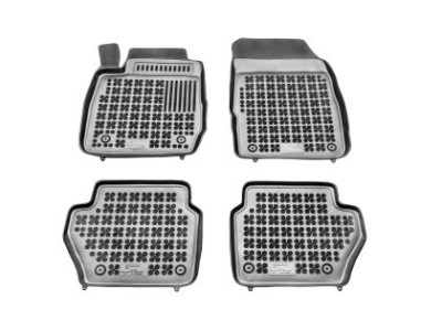 Λαστιχένια πατάκια Rezaw-Plast για FORD Fiesta VII MK7 (2008-2017) - τύπου σκαφάκι - 4τμχ.