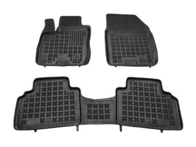Λαστιχένια πατάκια Rezaw-Plast για Ford Tourneo Courier (2013+) - τύπου σκαφάκι - 3τμχ.