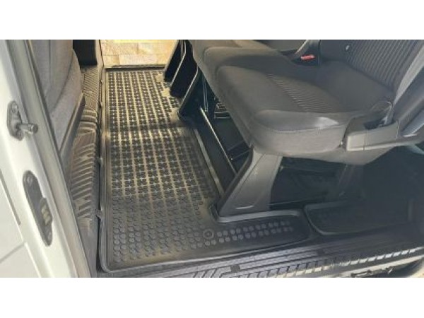 Λαστιχένια πατάκια Rezaw-Plast για Ford Tourneo Custom (2013+) - middle (2nd row of seats) - τύπου σκαφάκι - 1τμχ.