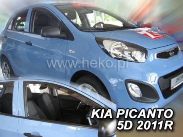 Ανεμοθραύστες Heko για Kia Picanto (2004-2011) 5 πορτο - 2 τμχ. εμπρός