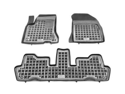 Λαστιχένια πατάκια Rezaw-Plast για CITROEN C4 Picasso I / Grand Picasso I (2006-2013) - τύπου σκαφάκι - 3τμχ.
