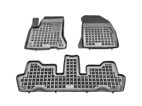 Λαστιχένια πατάκια Rezaw-Plast για CITROEN C4 Picasso I / Grand Picasso I (2006-2013) - τύπου σκαφάκι - 3τμχ.
