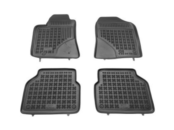 Λαστιχένια πατάκια Rezaw-Plast για Toyota Avensis (2003-2009) - τύπου σκαφάκι - 4τμχ.