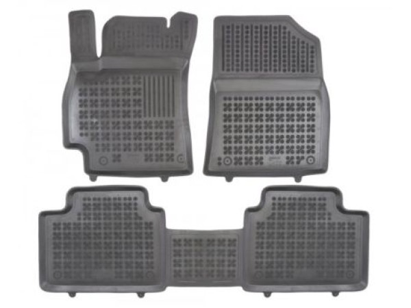 Λαστιχένια πατάκια Rezaw-Plast για HYUNDAI Elantra VII (2020+) - τύπου σκαφάκι - 3τμχ.