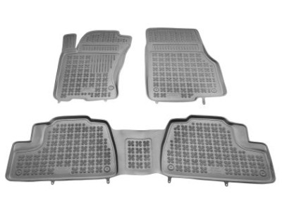 Λαστιχένια πατάκια Rezaw-Plast για Mercedes W163 (1998-2005) - τύπου σκαφάκι - γκρι - 4τμχ.