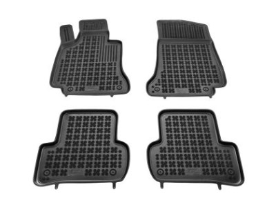 Λαστιχένια πατάκια Rezaw-Plast για Mercedes W205 C-Class (2014-2021) - τύπου σκαφάκι - 4τμχ.